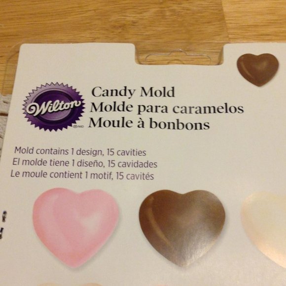 Wilton Candy Molds - Make Chocolate Hearts for Valentine's Day or Wedding - Picture 5 of 5